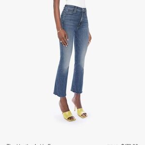 Mother The Hustler Ankle Fray Jeans